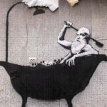 バンクシー　バスタブおじさん