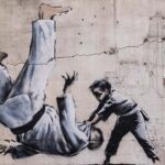 バンクシー「柔道」ウクライナ